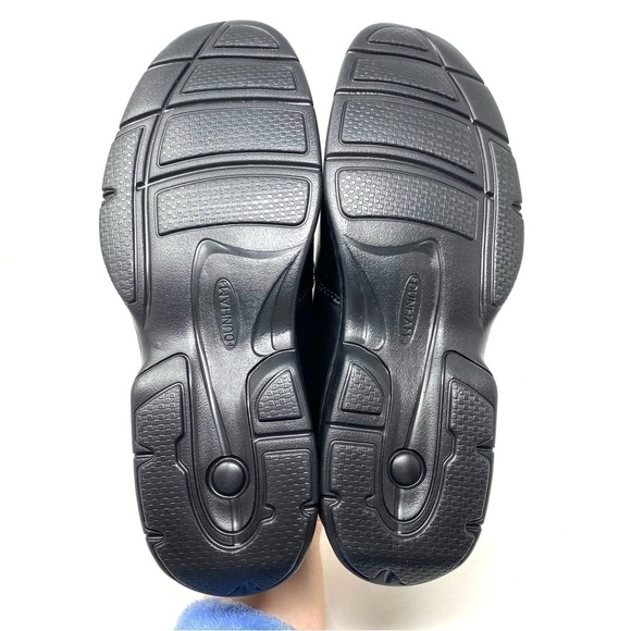 Dunham Men’s Blair Black Leather Slip On EXTRA WIDE - Picture 6 of 7